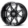 Moto Metal MO993 Hydra 20x12 8x165.1 -44 ET 125.5 CB Gloss Black Milled (MO99321280344N)-1