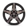 Niche M271 Teramo Matte Black w/Double Dark Tint Face-4