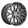 Niche Mazzanti M262 22x10 5x130 30 ET 84.2 CB Gloss Black with Brushed Face (M262220046+30)-1