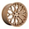 Niche Mazzanti M263 22x10 5x130 30 ET 84.2 CB Platinum Bronze w/ Brushed Bronze Tint (M263220046+30)-1