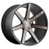Niche Verona M150 20x10 5x114.3 40 ET 72.56 CB Black & Machined w/Dark Tint (M150200065+40)-1