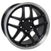 OE Replica Wheels CV04 Black with Machined Lip (CV0417095547554BM)-1