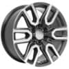 OE Replica Wheels CV36 Gunmetal Machined (CV3620090655024MG)-1