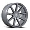 Petrol P6E 20x9.5 6x139.7 25 ET 106.1 CB Matte Gunmetal (PE007AX20956825)-1