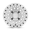 Black Rhino Parker UTV Beadlock Silver w/ Mirror Cut Face-3