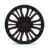 Performance Replicas PR223 Black Milled Red-2