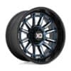 XD Series XD865 Phoenix Metallic Blue Milled-2
