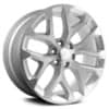 Performance Replicas PR177 22x9 6x139.7 24 ET 78.1 CB Silver Machined (177SM-2295824)-1