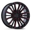 Performance Replicas PR223 Black Milled Red (PR223BQ22906128)-1