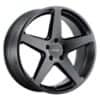 Petrol P2C 17x8 5x115 40 ET 76.1 CB Semi Gloss Black (1780P2C405115B76)-1