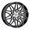 Petrol P3C 18x8 5x115 40 ET 76.1 CB Gloss Black w/ Machined Face (1880P3C405115F76)-1
