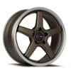 Enkei Quasar 18x8 5x114.3 45 ET 72.6 CB Matte Bronze (550-880-6545ZP)-1