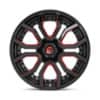 Fuel D712 Rage Gloss Black Red Tinted Clear-3
