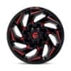 Fuel Reaction D755 Gloss Black Milled with Red Tint-4