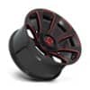 XD Series XD854 Reactor Gloss Black Milled with Red Tint-3