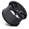 Rotiform FRA R907 Gloss Black With Matte Black Spokes-2