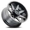 Raceline 954M Stryker Satin Black Milled-2
