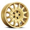 Raceline 401 Aero 17x8 5x100 40 ET 72.56 CB Gloss Gold (401GD-78016+40)-1