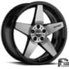Reika Seeker R15 17x8 5x114.3 38 ET 65.1 CB Gloss Black Machine Face (R15780381207F)-1