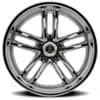 Resto Maverick Chrome with Milled Windows 3