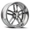 Resto Maverick 24x9 6x135 25 ET 87.12 CB Chrome with Milled Windows (R1032490896014)-1