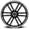 Resto Maverick Gloss Black Milled Diamond Cut Lip 3