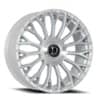 Dolce Roma 22x9.5 6x139.7 18 ET 66.6 CB Gloss Silver (ROMA-229500GSBF18)-1
