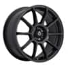 Konig Runlite 17x7.5 4x100 45 ET 73.1 CB Matte Black (R17S100455)-1