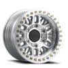 Raceline Ryno Cast Beadlock 17x9 8x165.1 -38 ET 130.8 CB Machined Silver (RT951M-79080-38)-1