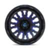 Fuel Stroke D645 Gloss Black with Candy Blue-3
