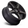 Niche M271 Teramo Matte Black w/Double Dark Tint Face-2