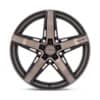 Niche M271 Teramo Matte Black w/Double Dark Tint Face-4
