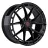 TIS Offroad 504B 22x10 6x139.7 24 ET 106.2 CB Gloss Black (504B-2208324)-1
