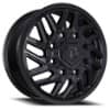 TIS Offroad 544B Dually Front 20x8.25 8x210 127 ET 154.3 CB Gloss Black (544B-28292FS)-1