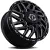 TIS Offroad 544BM Dually Front Gloss Black Milled Accents 2