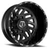 TIS Offroad 544BM Dually Rear 20x8.25 8x210 -198 ET 154.3 CB Gloss Black/Milled Accents (544BM-28292ROS)-1