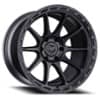 TIS Offroad 563B 22x12 8x180 -44 ET 124.3 CB Satin Black (563B-2228944)-1