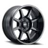 GFX TR31 17x9 8x165.1 18 ET 125.2 CB Gloss Black (T31 790-8165-18 GBM)-1
