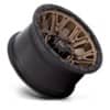 Fuel D826 Traction Matte Bronze w/Black Ring-2