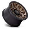Fuel D826 Traction Matte Bronze w/Black Ring-2