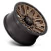 Fuel D826 Traction Matte Bronze w/Black Ring-2