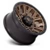 Fuel D826 Traction Matte Bronze w/Black Ring-2
