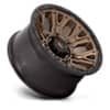 Fuel D826 Traction Matte Bronze w/Black Ring-2