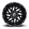 Fuel Triton Dually Rear D581 Gloss Black & Milled-3
