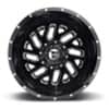 Fuel Triton Dually Rear D581 Gloss Black & Milled-3