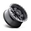 Fuel Trophy D551 Matte Black with Anthracite Ring-2