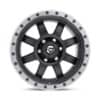 Fuel Trophy D551 Matte Black with Anthracite Ring-3