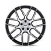 TSW Alloy Lasarthe TW002 Black Machined-2