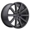 TSW Alloy Brooklands 20x8.5 5x114.3 40 ET 76 CB Matte Black (2085BRK405114M76)-1