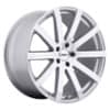 TSW Alloy Brooklands 18x9.5 5x114.3 20 ET 76 CB Silver W/Mirror Cut Face (1895BRK205114S76)-1